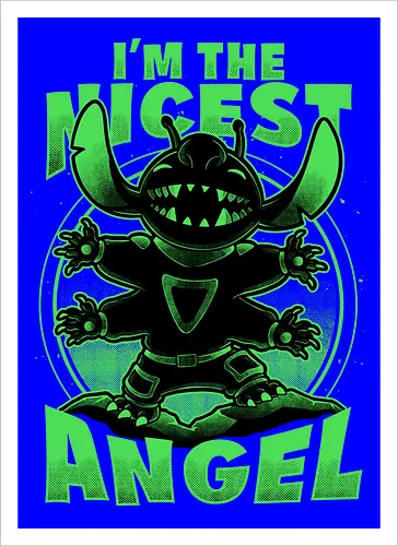 Cute Alien Nice Angel
