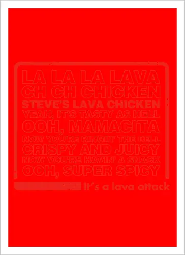 Steves Lava Chicken List