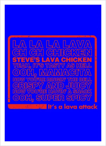 Steves Lava Chicken List