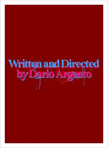 Written and directed by Dario Argento