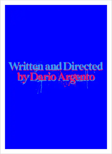 Written and directed by Dario Argento