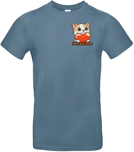 #ChatLiebePocket - Smilow, Twitch, Streamer, Katze - Standard T-Shirt
