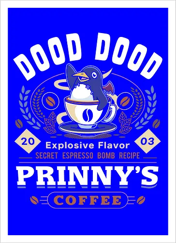 Prinny Dood Coffee Emblem