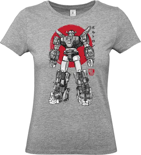 King of the beasts sumi e - anime, manga, japan, japanese art, voltron, gundam, robots, sumi e - Standard T-Shirt (Women)