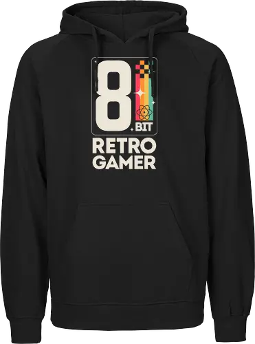 Retro Gamer Pixel 8 Bit - weiß