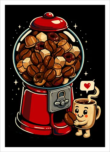 Gumball-Kaffee