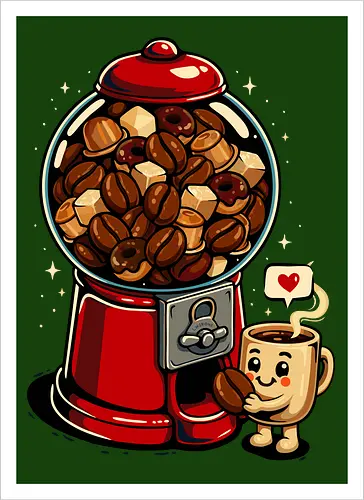 Gumball-Kaffee