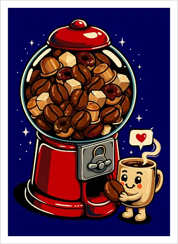 Gumball-Kaffee