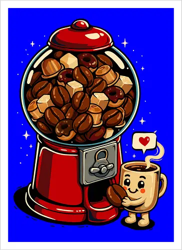 Gumball-Kaffee