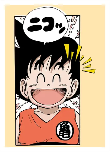 happy goku