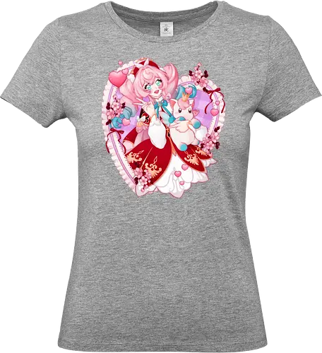 Healer of Light! - hsr, honkai star rail, hyacine, gacha, games, healer, kawaii - Standard T-Shirt (Women)