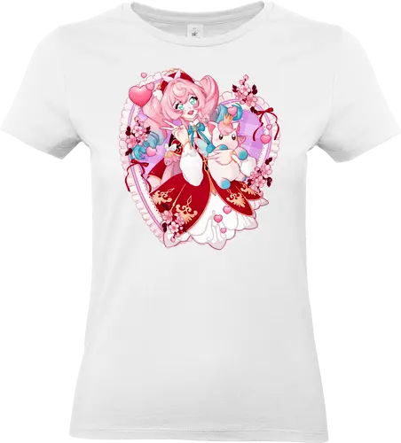 Healer of Light! - hsr, honkai star rail, hyacine, gacha, games, healer, kawaii - Standard T-Shirt (Women)