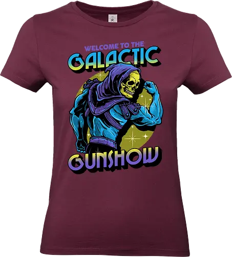 Welcome to the galactic gun show - Comics, comic book, cartoons, TV show, animated, animation, villain - Standard T-Shirt (Women)