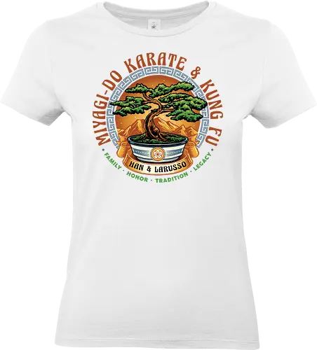 Karate and Kung Fu - Movies, martial arts, drama, film, karate, kung fu, bonsai tree - Standard T-Shirt (Women)