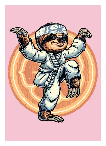 The Legend of Karate Sloth