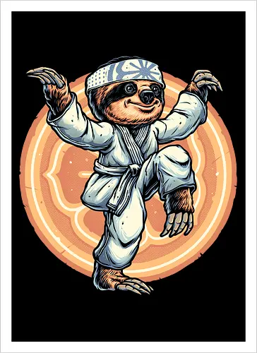The Legend of Karate Sloth