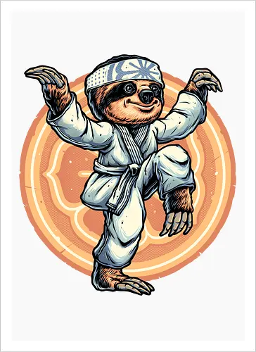 The Legend of Karate Sloth