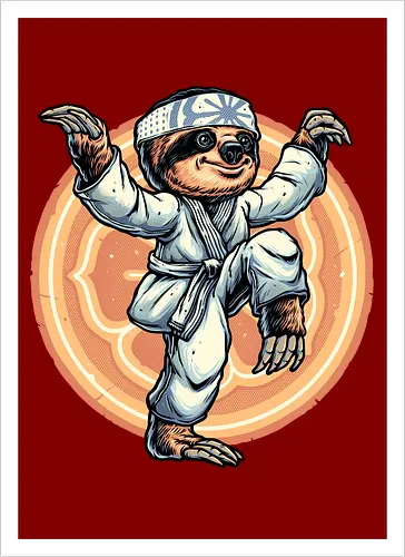 The Legend of Karate Sloth