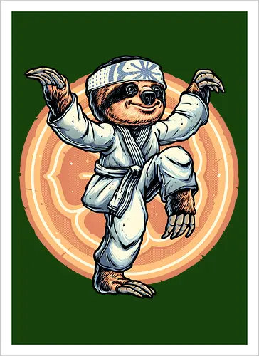 The Legend of Karate Sloth