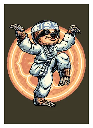 The Legend of Karate Sloth