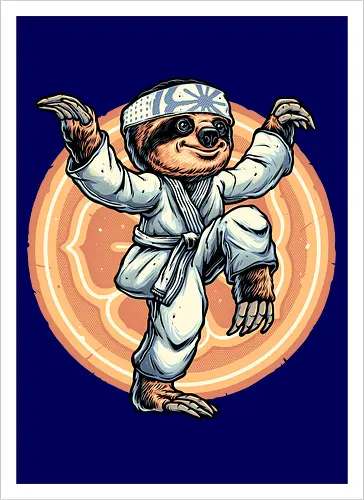 The Legend of Karate Sloth