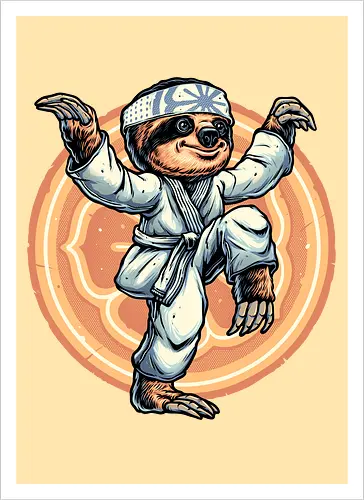 The Legend of Karate Sloth