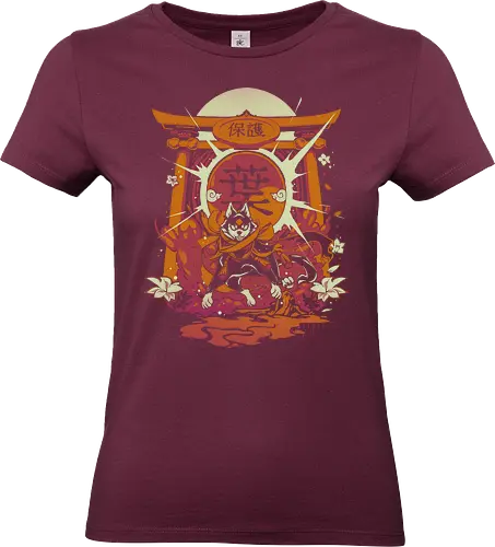 Guardian - anime, manga, animation, japan, kaiju, monster, tattoo, japanese, wolf, fantasy - Standard T-Shirt (Women)