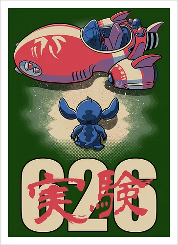 Anime Alien Spaceship