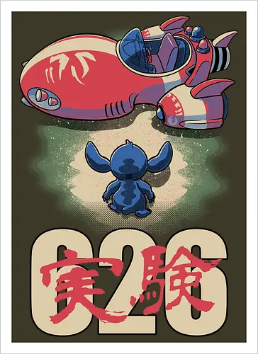 Anime Alien Spaceship