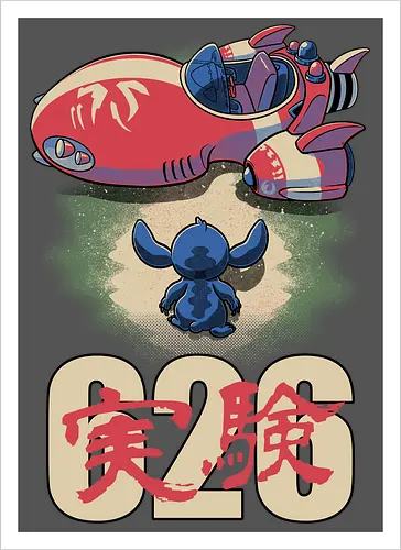 Anime Alien Spaceship