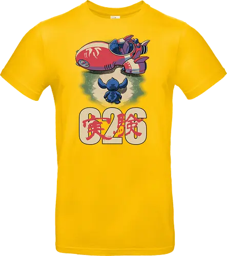 Anime Alien Spaceship - Movie, Animation, Animated, Cute, Pet, Dog, Classic Animation, Classic, Extraterrestrial, Alien, Experimental, Experiment, Friend, Friendship, Space, Spaceship, poster, movie poster, anime, manga - Standard T-Shirt