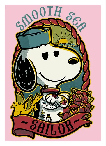 Beagle Sailor Tattoo