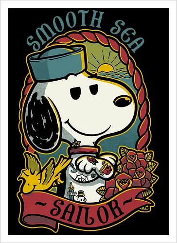 Beagle Sailor Tattoo