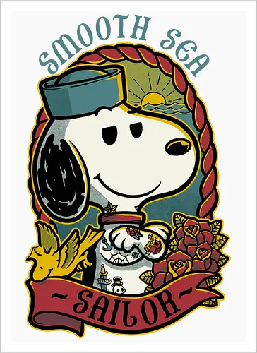 Beagle Sailor Tattoo