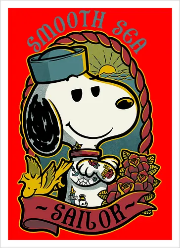 Beagle Sailor Tattoo