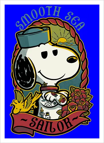 Beagle Sailor Tattoo