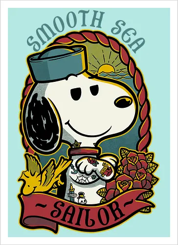 Beagle Sailor Tattoo