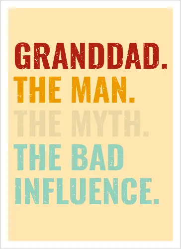 The Man, The Myth, The Bad Influence