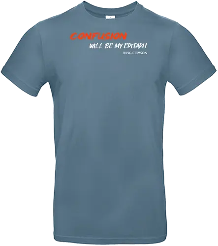 Confusion Will Be My Epitaph Music Art - lyrics, rock, music, funny pop, funny quote, funnytee, geek, Music, meme, humor, ian curtis, joke, nerd, parody, post punk, unknown pleasures, vintage - Standard T-Shirt