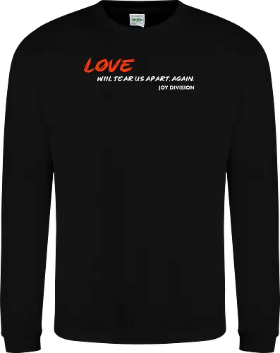 Love Will Tears Us Apart Music Music Art 