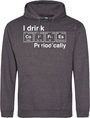 I drink coffee periodically