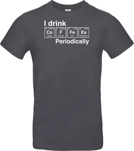 I drink coffee periodically