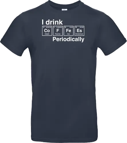 I drink coffee periodically