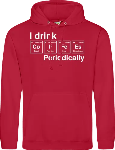 I drink coffee periodically