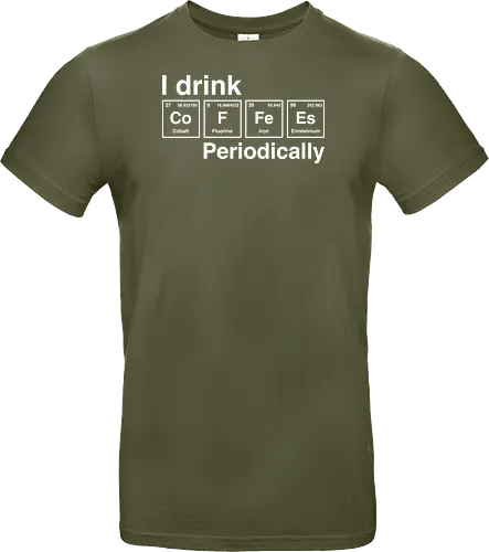 I drink coffee periodically