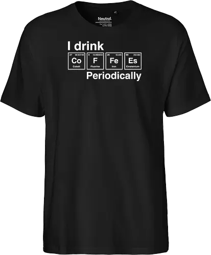 I drink coffee periodically