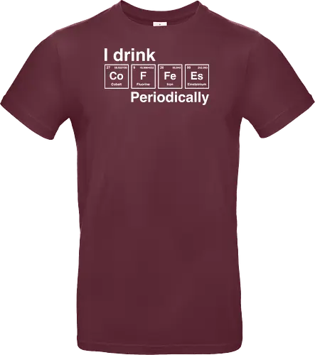 I drink coffee periodically
