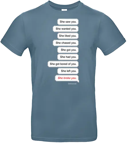 all about you  - love, hate, woman, girl, relationship, chat, heart - Standard T-Shirt