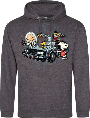 Time Travel Buddies - Cartoons, comics, movie, mash up, parody, funny, humor, time travel - Standard Hoodie