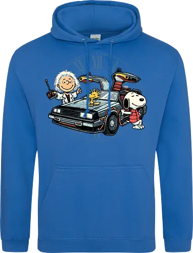 Time Travel Buddies - Cartoons, comics, movie, mash up, parody, funny, humor, time travel - Standard Hoodie